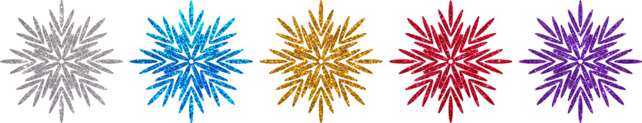 Obraz premium Snowflakes