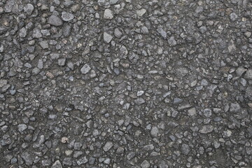 black gavel on the asphalt mixture for texture background