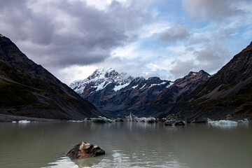 lake in the mountains