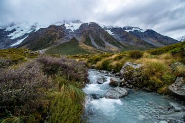 mountain river in the mountains