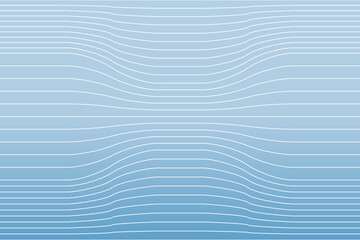 Obraz premium Simple wave line&nbsp;background. Vector illustration.