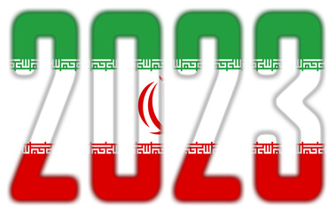 2023 - With the Flag of Iran