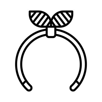 Hair band icon design template