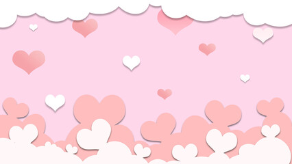 valentine background pink soft and pastel colour white