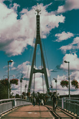 Fototapeta premium Tartu city bridge 
