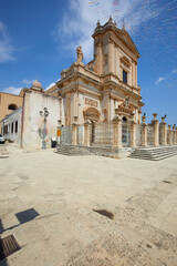 Obraz premium The Basilica di Santa Maria Maggiore in Ispica, Sicily, Italy