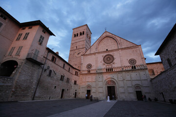 Fototapeta na wymiar Church in Assisi, Italy