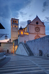 Basilica of San Francesco d'Assisi, Assisi, Italy