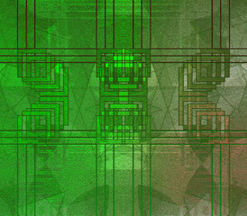 Abstract festive celtic style background image.