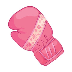 pink boxing glove