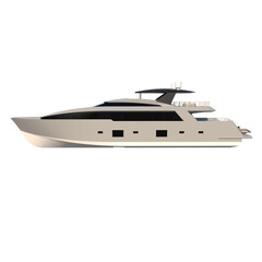Yacht Boat 1 - Lateral view png