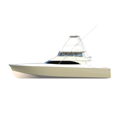 Yacht Speedboat Boat 2 - Lateral png