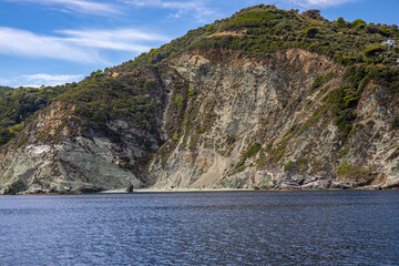 Fototapeta premium Coastline On Skopelos island, Greece 