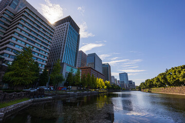 Naklejka premium 都市景観