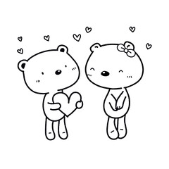 bear in love