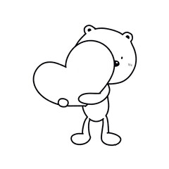 bear in love
