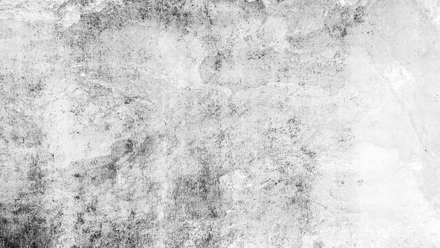 Rough weathered vintage retro plater concrete wall grungy dark grey monotone stucco surface ged natural organic texture background © mohd
