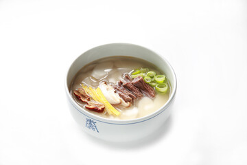 Korean traditional food 떡국