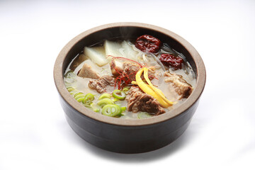 Korean traditional food Galbitang
