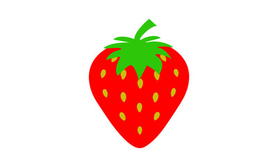 Logo design of organic fresh fruits