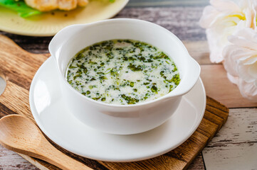 ブロッコリーのポタージュ