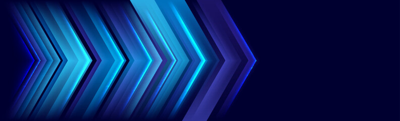 arrow quick glow hi-tech moving blue background modern geometry style fast step progress internet