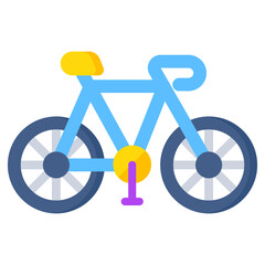 Unique design icon of cycle