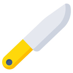 Modern design icon of knife 