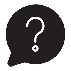 interrogation glyph icon