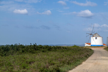 Traditionelle Windmühle, Portugal