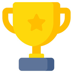      An icon design of award trophy cup 