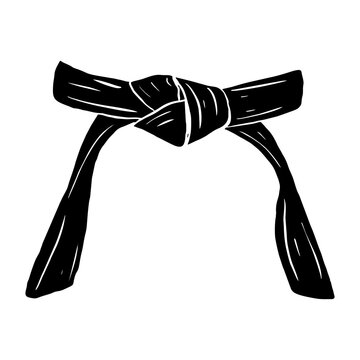 black belt logo vector karate taekwondo jiujitsu judo