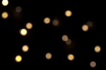 bokeh overlay effect defocused blur