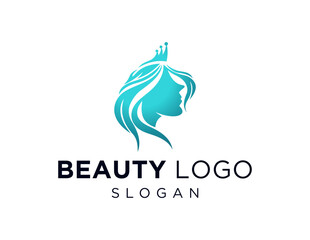 Logo design about Beauty on a white background. created using the CorelDraw application.