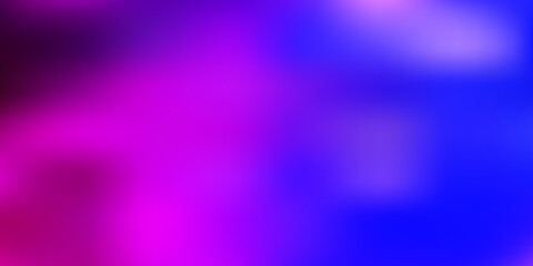 Obraz premium Light purple, pink vector gradient blur texture.