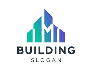 Logo design about Building on a white background. created using the CorelDraw application.