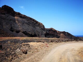 road to the volcano