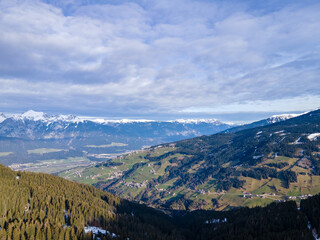 Tirol bei Innsbruck im Winter