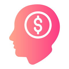 head gradient icon