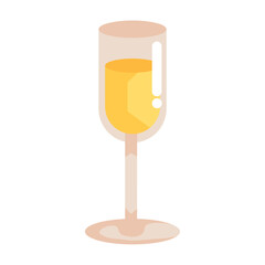 fresh champagne cup drink