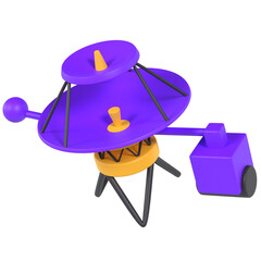 Space probe 3D