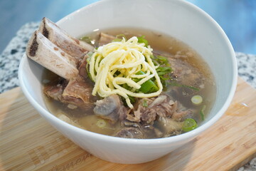 Korean Galbi-tang(Giant beef rib soup)