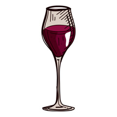 red wine cup drink