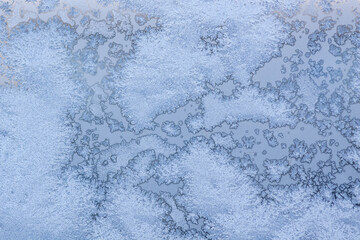Frost on the window
