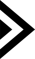 black arrow and cursor icon, symbol navigation web design button, mobile apps, interface sign 