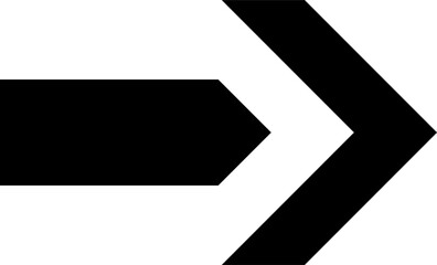 black arrow and cursor icon, symbol navigation web design button, mobile apps, interface sign 