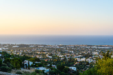 Fototapeta na wymiar View Over Kyrenia, North Cyprus