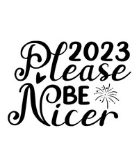 happy new year svg design