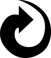 black arrow and cursor icon, symbol navigation web design button, mobile apps, interface sign