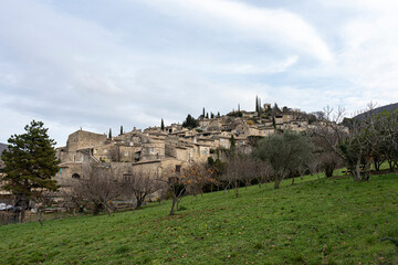 Village médiéval de Mirmande dans la Drôme